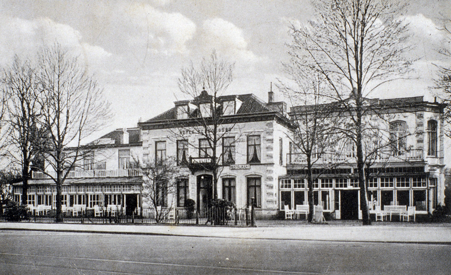 Het hotel "Schoonoord" ten tijde van het directoraat van J. van der Vlist.