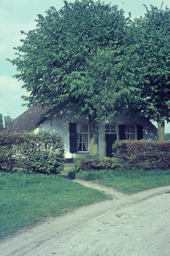 De boerderij van Van der Scheur op Loopbergenseweg 1. Foto rond 1990.