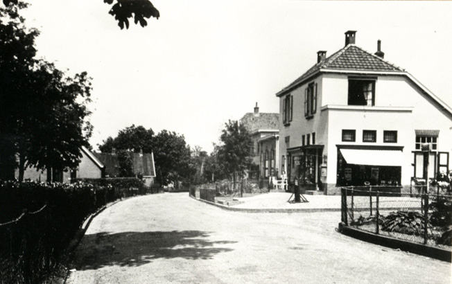 Steynweg op de hoek van de Joubertweg.