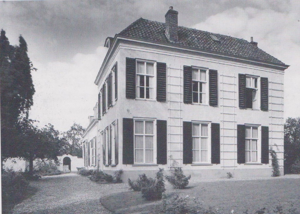 De pastorie van de Oude Kerk Oosterbeek in 1941.