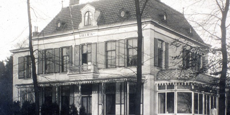 Villa "Bertha", na aankoop door revens herdoopt in "Vreewijk".