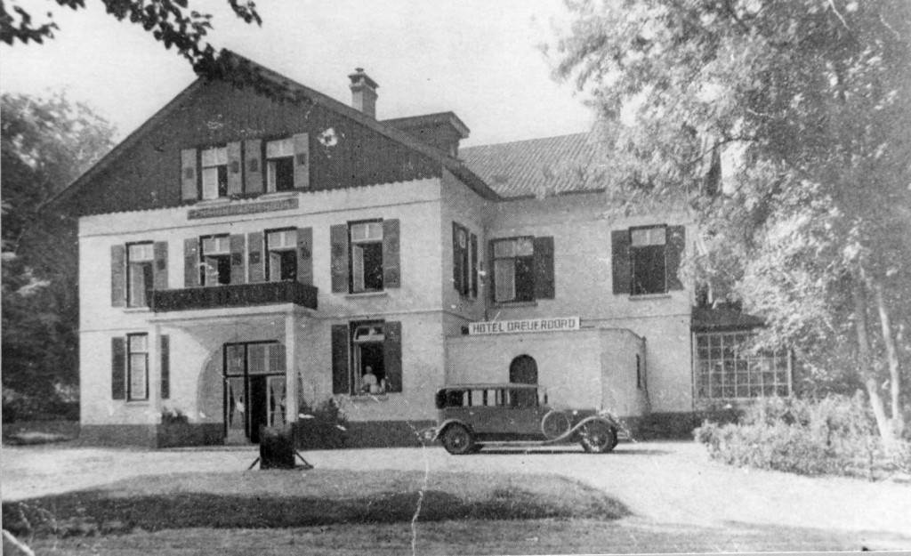 Hotel Dreijeroord rond 1930.