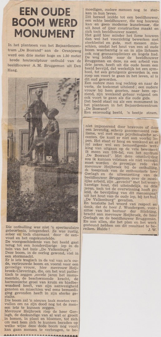 Artikel uit Hoog en Laag 1950