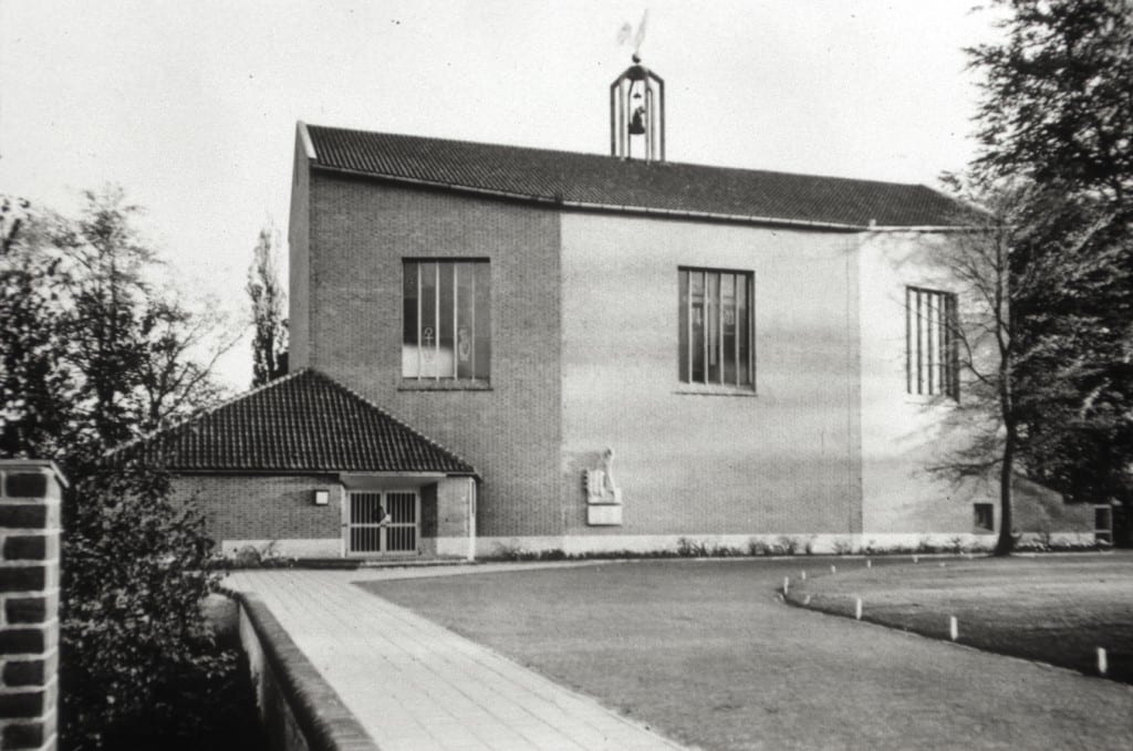 De "Goede Herderkerk" in 1953